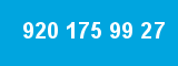 920 175 99 27